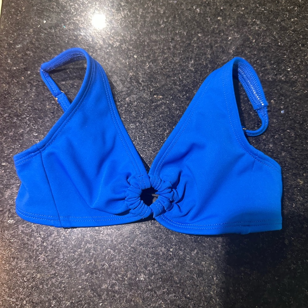 Five dancewear Blue crop bra Top